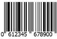 EAN / UPC barcode x 250